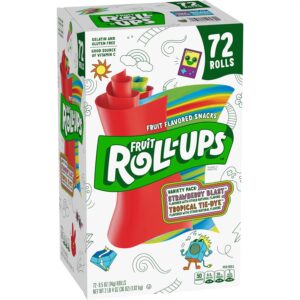 Fruit Roll-Ups Variety Pack Fruit Snacks, 0.5 oz., 72 pk.