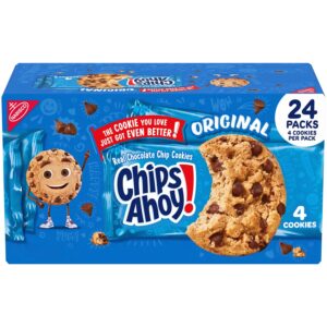 CHIPS AHOY! Chocolate Chip Cookies, Snack Packs 1.55 oz., 24 pk.